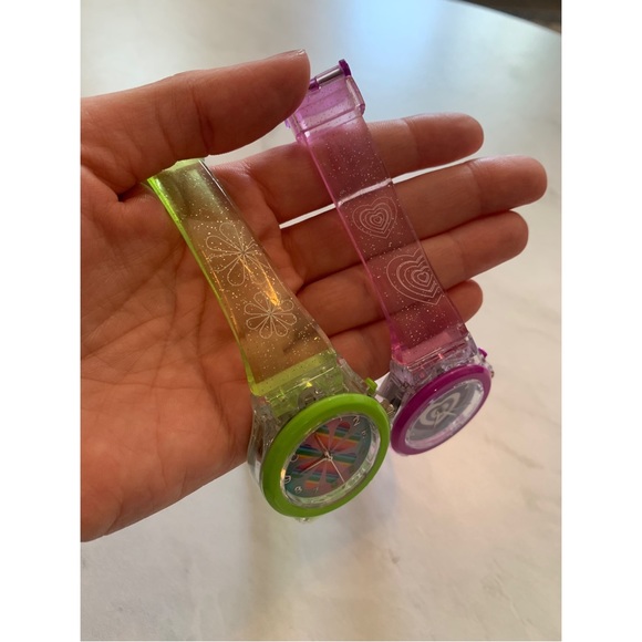 Pair of 2 - Festival 90s Inspired Jelly Watches - Picture 3 of 5